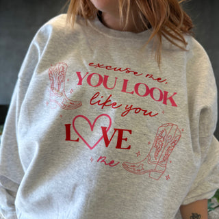 EXCUSE ME CREWNECK