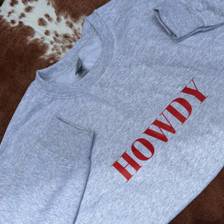 HOWDY CREWNECK