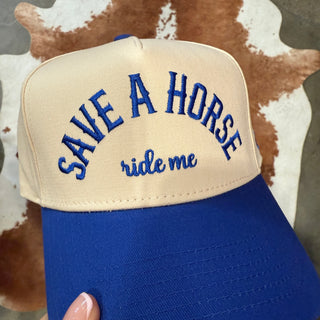 SAVE A HORSE RIDE ME HAT