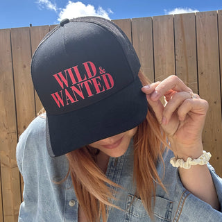 WILD & WANTED BRANDED TRUCKER HAT
