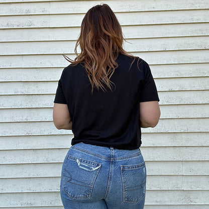 RIDE IT LIKE YOU STOLE IT CROP TEE