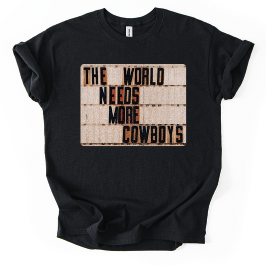 MORE COWBOYS TSHIRT