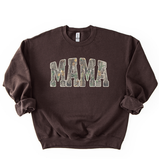 CAMO MAMA CREWNECK