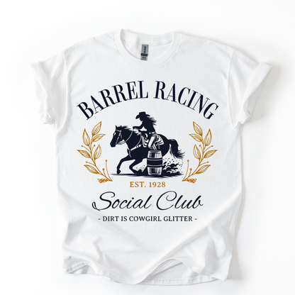 BARREL RACING SOCIAL CLUB TSHIRT